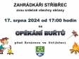 Opékání buřtů (Zahrádkáři Stříbřec), 17. srpna od 17 hodin - před Kovárnou ve Stříbřeci