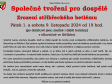 Společní tvoření pro dospělé - ZROZENÍ STŘÍBŘECKÉHO BETLÉMU 1. a 9. listopadu 2024 vždy od 19 hod, tělocvična Stříbřec