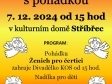 VÁNOČNÍ BESÍDKA s POHÁDKOU, sobota 7.12.2024 od 15 hod, KD Stříbřec